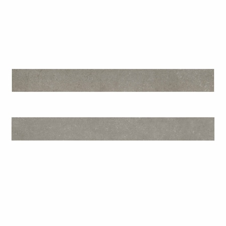 Msi Dimensions Concrete 3 X 24 Matte Porcelain Bullnose Tile Trim, 24PK ZOR-PT-TR-0106